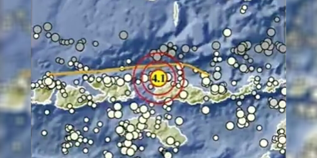 Gempa dengan Magnitudo 4.1 Guncang Labuan Bajo di NTT - gempa bajo - www.indopos.co.id
