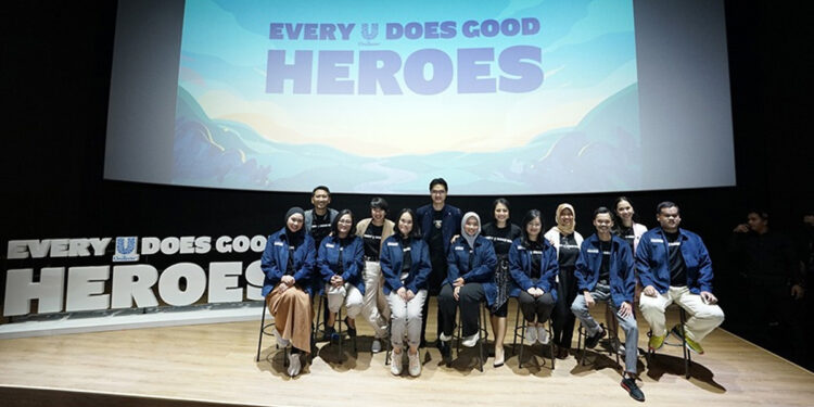 Unilever Indonesia mengumumkan 10 sosok “Every U Does Good Heroes 2022” yang terpilih berkat purpose dan program yang relevan, memberikan manfaat nyata bagi masyarakat dan lingkungan, serta paling berpotensi untuk berkembang.