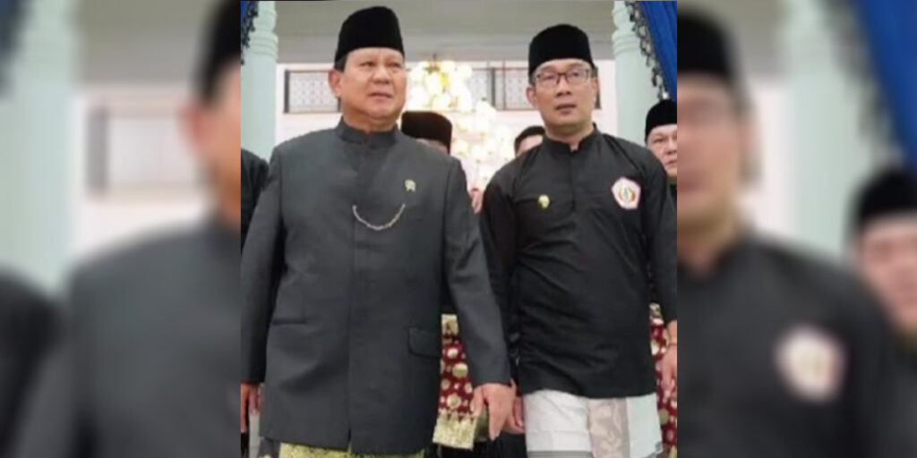 Survei Indikator Politik: Prabowo Subianto dan Ridwan Kamil Pasangan Ideal - prabowo ridwan kamil - www.indopos.co.id