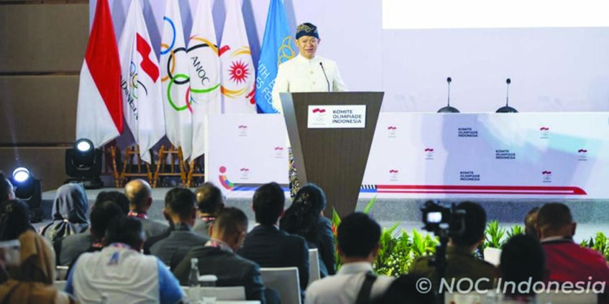 NOC Indonesia Rumuskan Rekomendasi Olahraga Indonesia hingga Berikan NOC Awards - raja sapta 2 - www.indopos.co.id