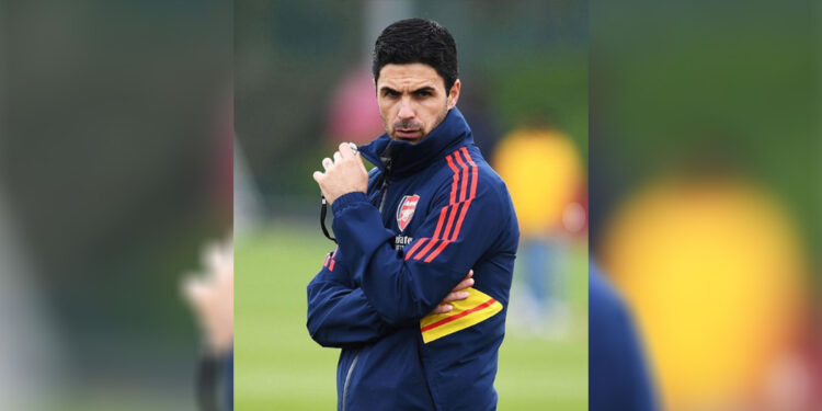 Pelatih Arsenal, Mikel Arteta. Foto: Instagram/@arsenal