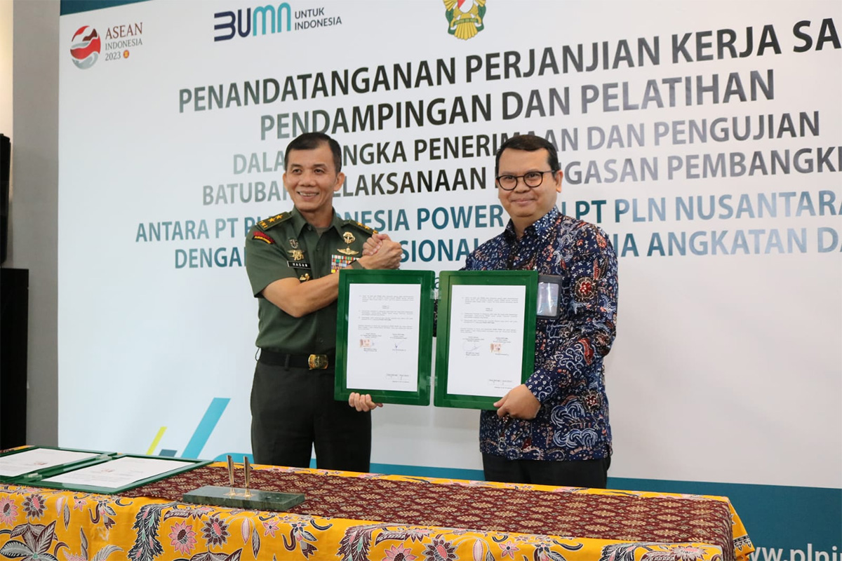 Perkuat Keamanan Kualitas dan Kuantitas Batubara, PLN Nusantara Power Gandeng TNI AD - bumn1 - www.indopos.co.id