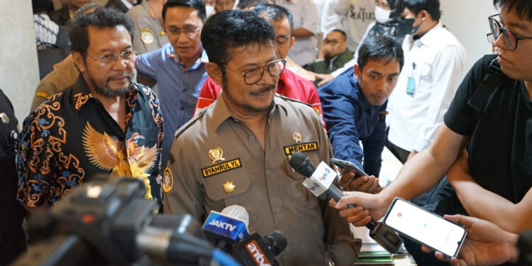 Menteri Pertanian Syahrul Yasin Limpo. Foto: Humas Kementan