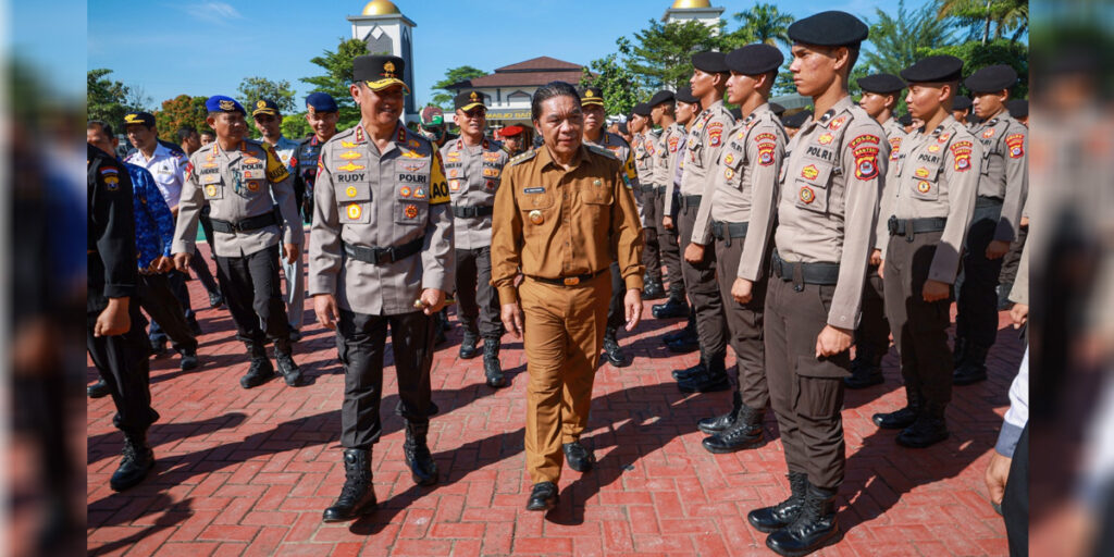 Pj Gubernur Al Muktabar Bersama Kapolda Banten Cek Kesiapan Operasi Ketupat Maung 2023 - muktabar 5 - www.indopos.co.id