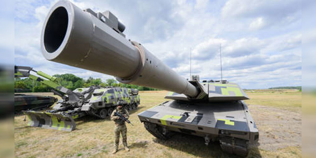 Bisnis Senjata Jerman Berkembang Pesat di Tengah Krisis Ukraina - tank tempur Panther KF51 - www.indopos.co.id