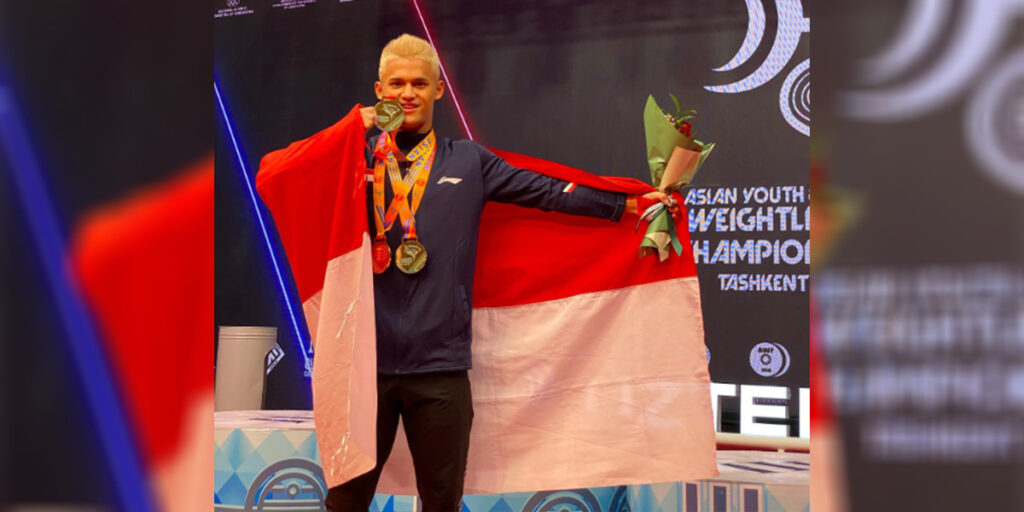 Muktabar Apresiasi Atlet Peraih Medali Emas asal Banten di SEA Games 2023 Kamboja - Rizki Juniansyah - www.indopos.co.id