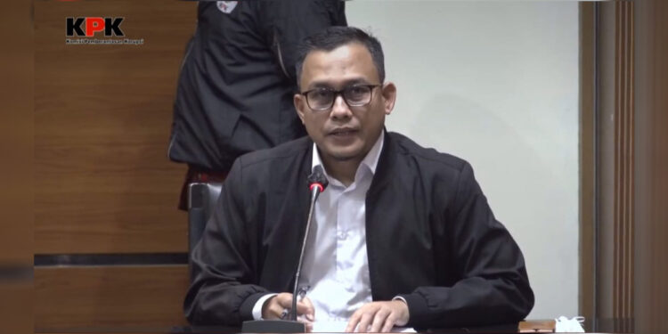 Juru Bicara KPK Bidang Penindakan dan Kelembagaan Ali Fikri. Foto: Dok KPK