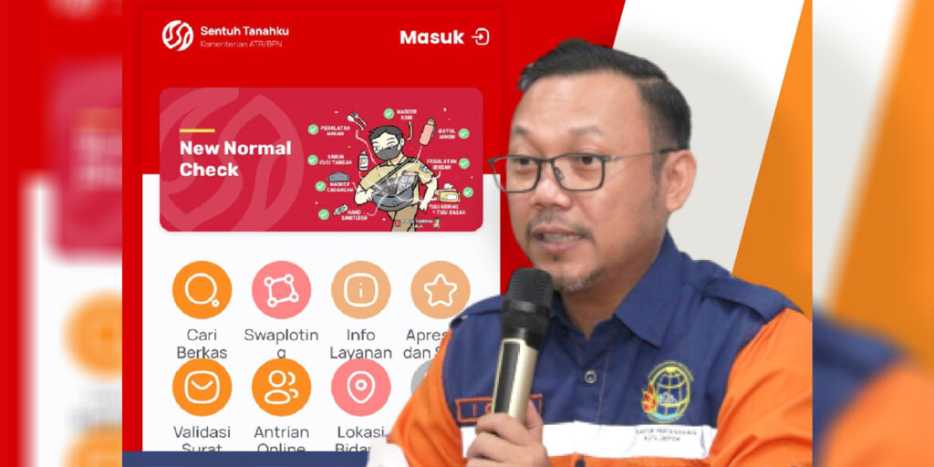 BPN Kota Depok Minta Warga Manfaatkan Aplikasi Resmi Cegah Mafia Tanah - bpn depok 1 - www.indopos.co.id