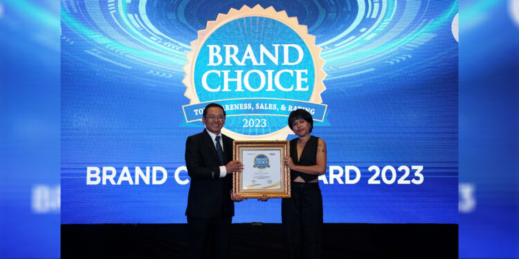 Grace and Glow meraih penghargaan dalam ajang Brand Choice 2023 untuk kategori Body Serum. Foto: Dok. Grace and Glow