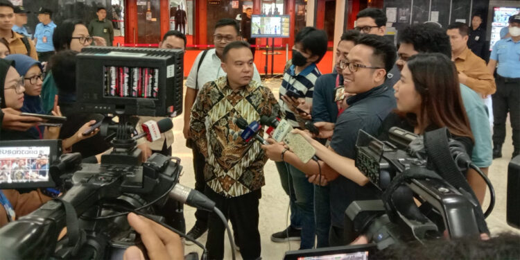 Wakil Ketua DPR RI Sufmi Dasco di Senayan. (Nasuha/ INDOPOS.CO.ID)