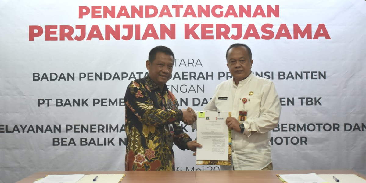 Maksimalkan Pelayanan Penerimaan Pajak, Pemprov Perpanjang Perjanjian ...