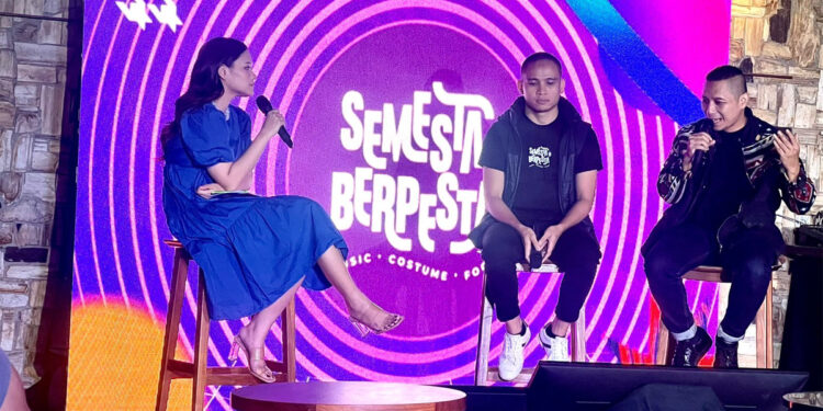Suasana konferensi pers Festival Musik Semesta Berpesta di Jakarta, Rabu (24/5/2023). Foto: Dokumen RAM
