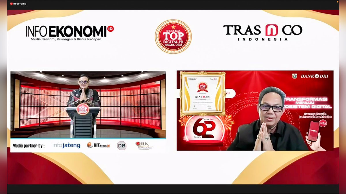 Bank DKI Raih Penghargaan Top Digital PR Award 2023 - Www.indopos.co.id