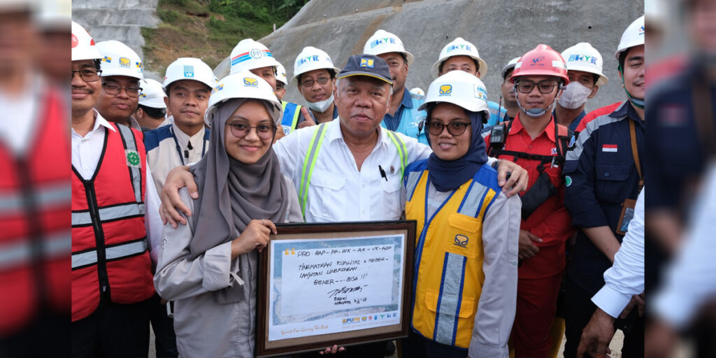 Bakal Suplai Energi Listrik 10 MW, Ini Progres Bendungan Bener Karya Brantas Abipraya - bantas - www.indopos.co.id