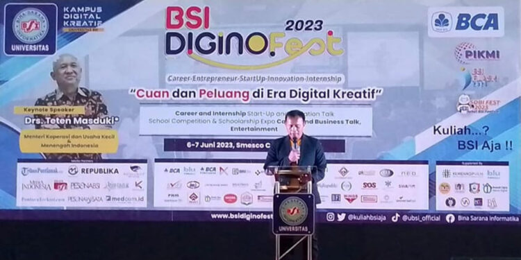 BSI DiginoFest 2023 digelar di Smesco, Jakarta. (Nasuha/ INDOPOS.CO.ID)