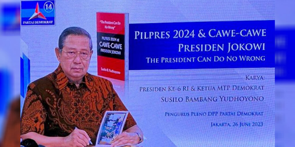 Buku "Cawe-Cawe Presiden Jokowi" Ajarkan Kader Demokrat Tak Gunakan Kekuasaan Ilegal - buku sby - www.indopos.co.id