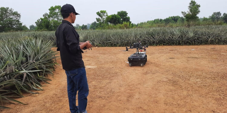 Terra Drone Indonesia umumkan adanya penambahan layanan pemanfaatan drone di bidang agrikultur. Foto: Terra Drone Indonesia