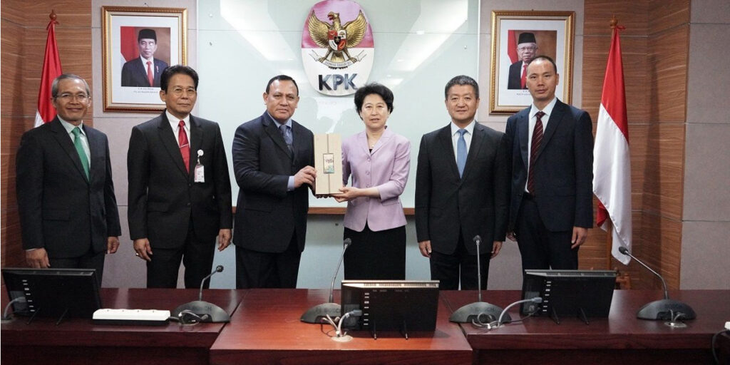 KPK dan NCS-CCDI Tiongkok Tingkatkan Sinergi Bilateral Pemberantasan Korupsi - kpk ncs - www.indopos.co.id