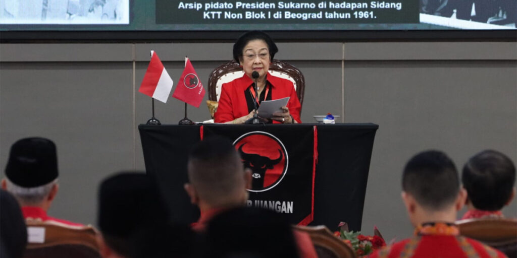 Megawati Sebut Rakernas III PDIP Konsolidasi untuk Menangkan Pemilu 2024 - mega - www.indopos.co.id