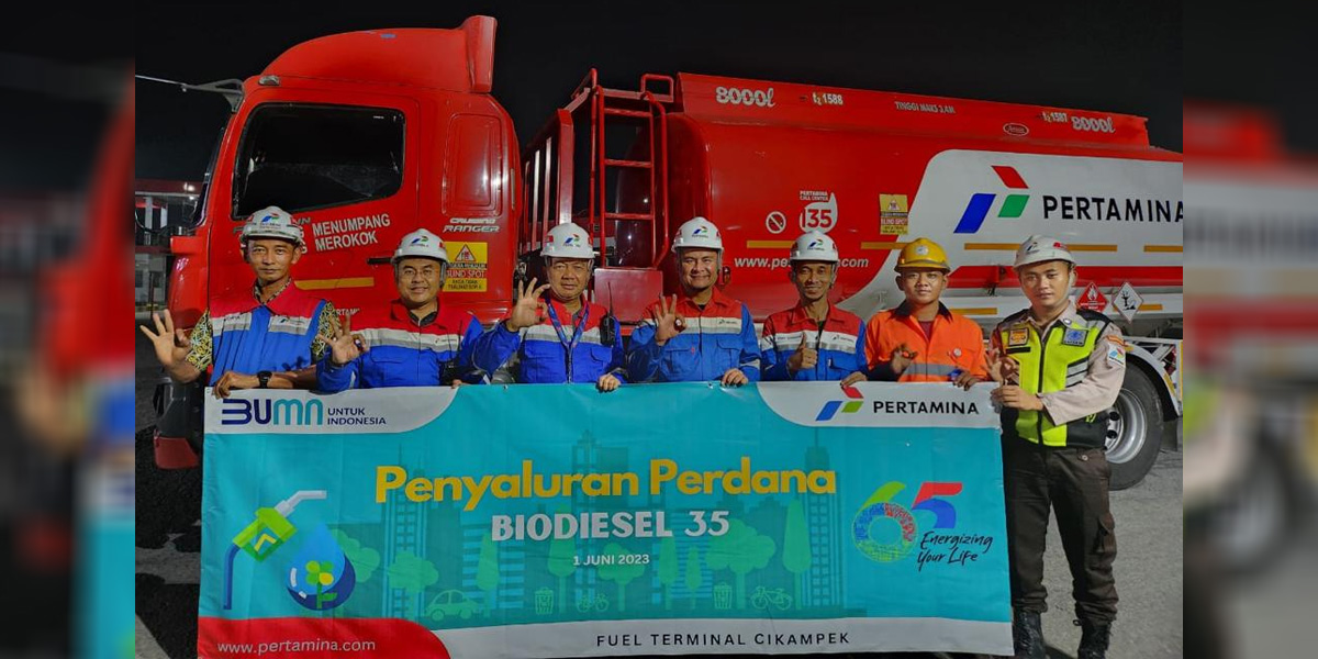 Pertamina Patra Niaga Regional JBB Salurkan Perdana Produk B35 - Www ...