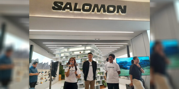 Salomon Indonesia membuka toko konsep kedua mereka di pusat perbelanjaan Mal Grand Indonesia pada Jumat (9/6/2023). Foto: Istimewa