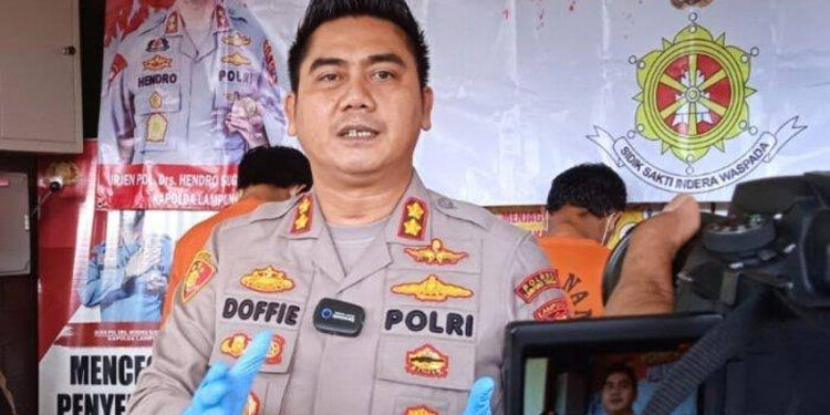 Kapolres Lampung Tengah AKBP Doffie Fahlevi Sanjaya. (Humas Polres Lampung Tengah)