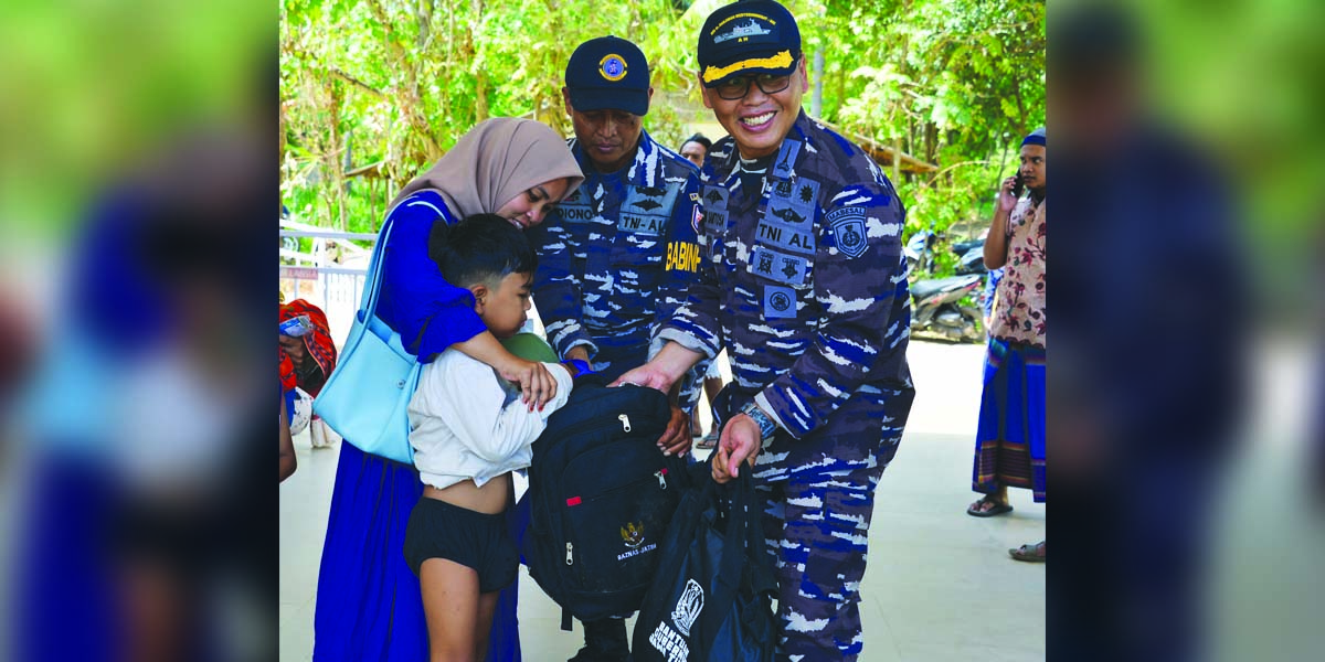 Gelar Bakti Surya Bhaskara Jaya Tni Al Dukung Program Keluarga Bebas