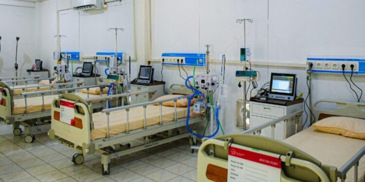 Ilustrasi ruang perawatan pasien. Foto: Dok Kemenkes