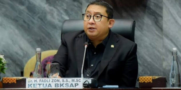 Ketua BKSAP DPR RI Fadli Zon. (Foto: istimewa)