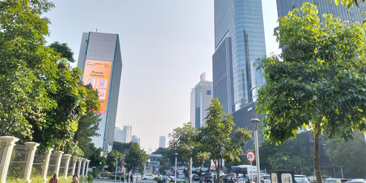 Ilustrasi cuaca Jakarta cerah. Foto: Dokumen INDOPOS.CO.ID