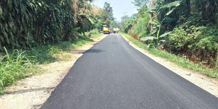 Peningkatan kualitas Jalan Darangdan-Nanggaleng di Kabupaten Purwakarta. Foto: Dokumen KCIC