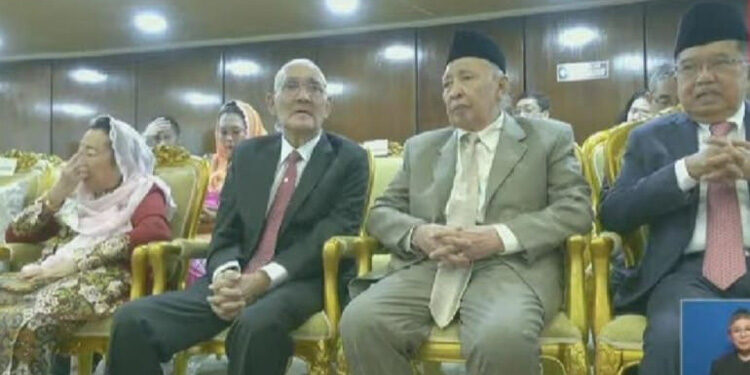 Mantan Presiden dan Wakil Presiden RI mMenghadiri Sidang Tahunan MPR RI. (Istimewa)