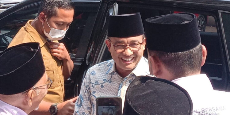 Bacapres Anies Baswedan di acara silaturahmi dan peluncuran Forum Bersama Indonesia. Foto: Dok. INDOPOS.CO.ID