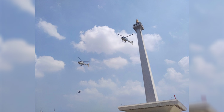 Semarak HUT ke-78 TNI, 91 Pesawat Bakal Atraksi di Langit Jakarta - hut tni - www.indopos.co.id