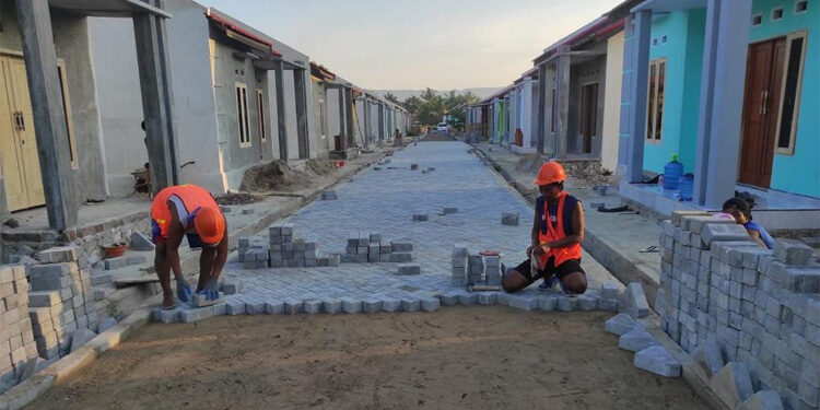 Sebanyak 669 unit rumah bersubsidi di Provinsi Gorontalo akan mendapatkan bantuan pembangunan prasarana, sarana dan utilitas (PSU) dari Kementerian PUPR. Foto: Humas Kementerian PUPR