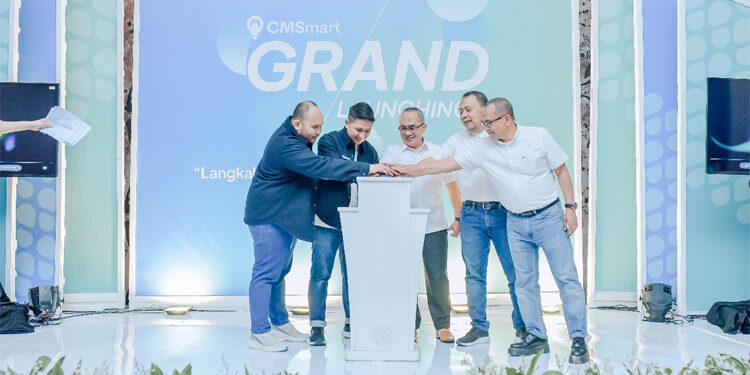 Grand Launching CMSmart Mobile, Senin (31/10/2023). Foto: CMSMart