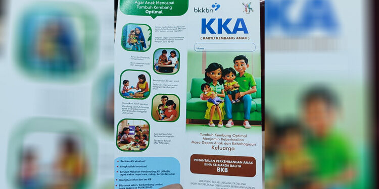 Ilustrasi- Kartu kembang anak, pada launching APE dan Fungsi Keluarga dan New Look Kartu Kembang Anak (KKA) yang diselenggarakan secara hybrid di Kantor BKKBN Pusat, Kamis (2/11/2023). (Humas BKKBN for indopos.co.id)
