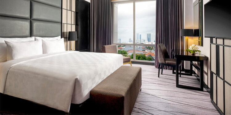 Salah satu tipe kamar Grand Swiss-Belhotel Darmo, Surabaya. Foto: Grand Swiss-Belhotel Darmo Surabaya