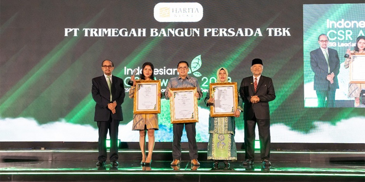 Harita Nickel Borong 4 Penghargaan di Ajang Indonesian CSR Awards and Indonesian SDGs Award 2023 - harita 1 - www.indopos.co.id