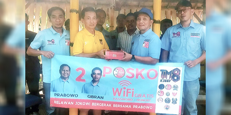 Peduli Internet, Relawan Jokowi Bersama Prabowo Sebar Wifi Gratis - relawan prabowo - www.indopos.co.id