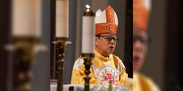 Uskup Agung Jakarta Ignatius Kardinal Suharyo Hardjoatmodjo. Foto: Website Hidup Katolik