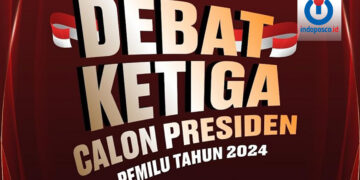 Live Streaming Debat Ketiga Calon Presiden Pemilu Tahun 2024 - Foto 20240107 104248 NUX - www.indopos.co.id