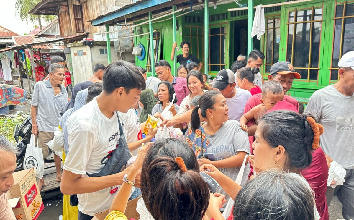 Pasar Tebus Murah Sembako Jadi Ajang Sdg Sosialisasikan Program Sat Set