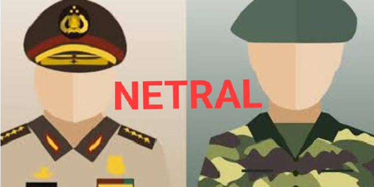 Ilustrasi-Netralitas TNI dan Polri. (Dok Indopos.co.id)
