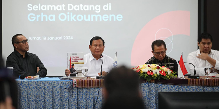 Di Hadapan PGI, Prabowo: Kita Harus Bersyukur Dalam Kondisi Sekarang - prabowo 20 - www.indopos.co.id