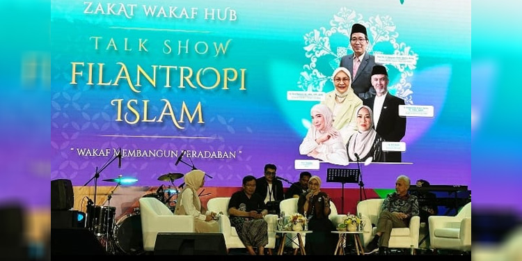 Diskusi milenial soal wakaf di Jakarta. (Nasuha INDOPOS.CO.ID)
