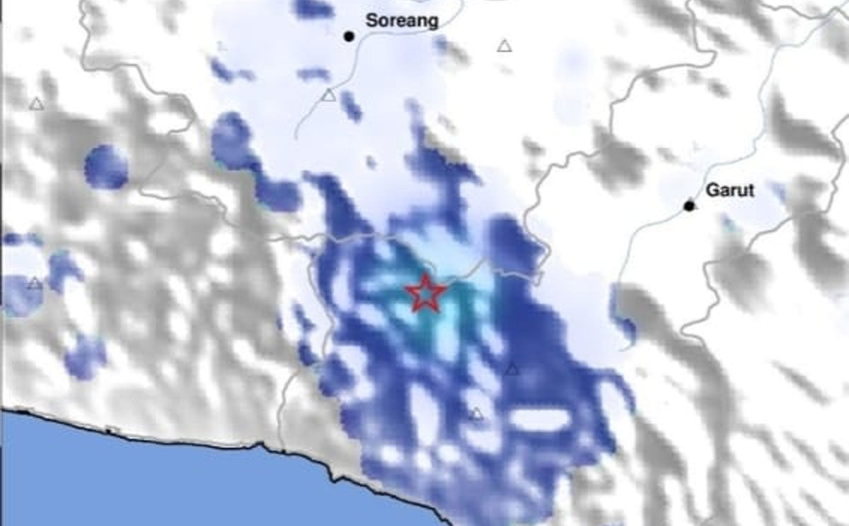 Gempa Bandung, Daryono: Akibat Aktivitas Sesar Garut Selatan Segmen