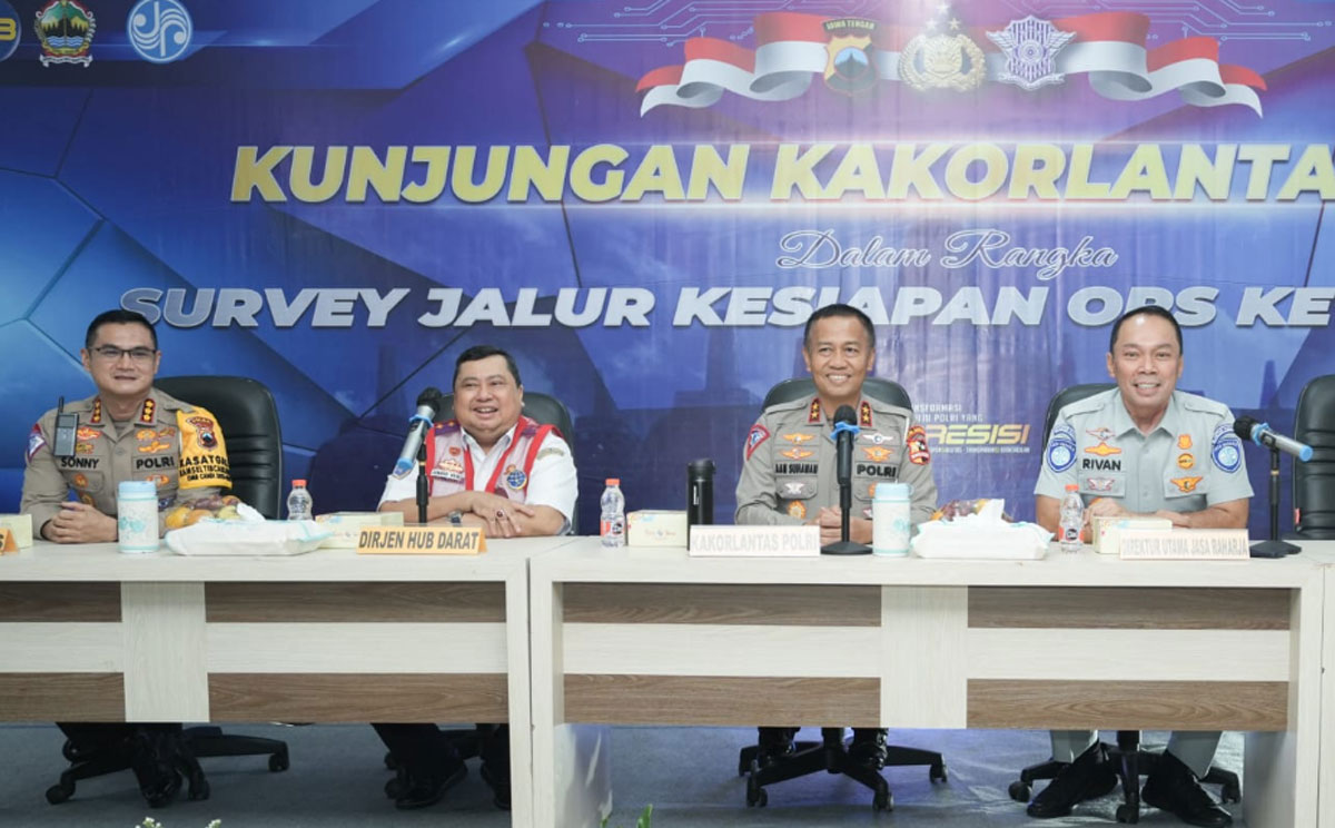 Persiapkan Pelaksanaan Operasi Ketupat 2024, Kakorlantas Survei Jalur ...