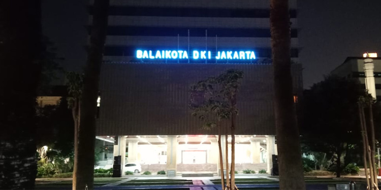 Gedung Balai Kota Jakarta. (Indopos.co.id/Feris Pakpahan)