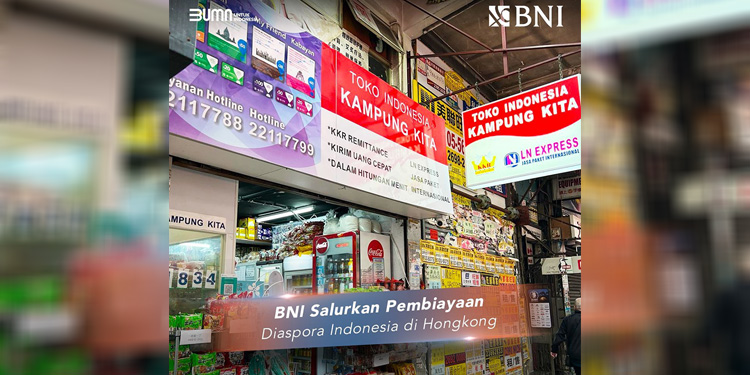 Toko Indonesia Kampung Kita merupakan contoh keberhasilan diaspora dalam mempromosikan produk-produk Indonesia agar dapat menembus pasar luar negeri. Foto: BNI